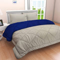 Svt Microfiber 200Tc Comforter (Single Bed_Grey & Blue)