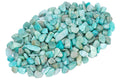 ZenQ 1 lb Agate(Dyed) Tumbled Stone Chips Crushed Natural Crystal Quartz Pieces