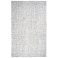 Rizzy Home Alora Decor London 6'6" X 9'6" Solid Gray/Gray/Rust/Blue Hand-Tufted Area Rug