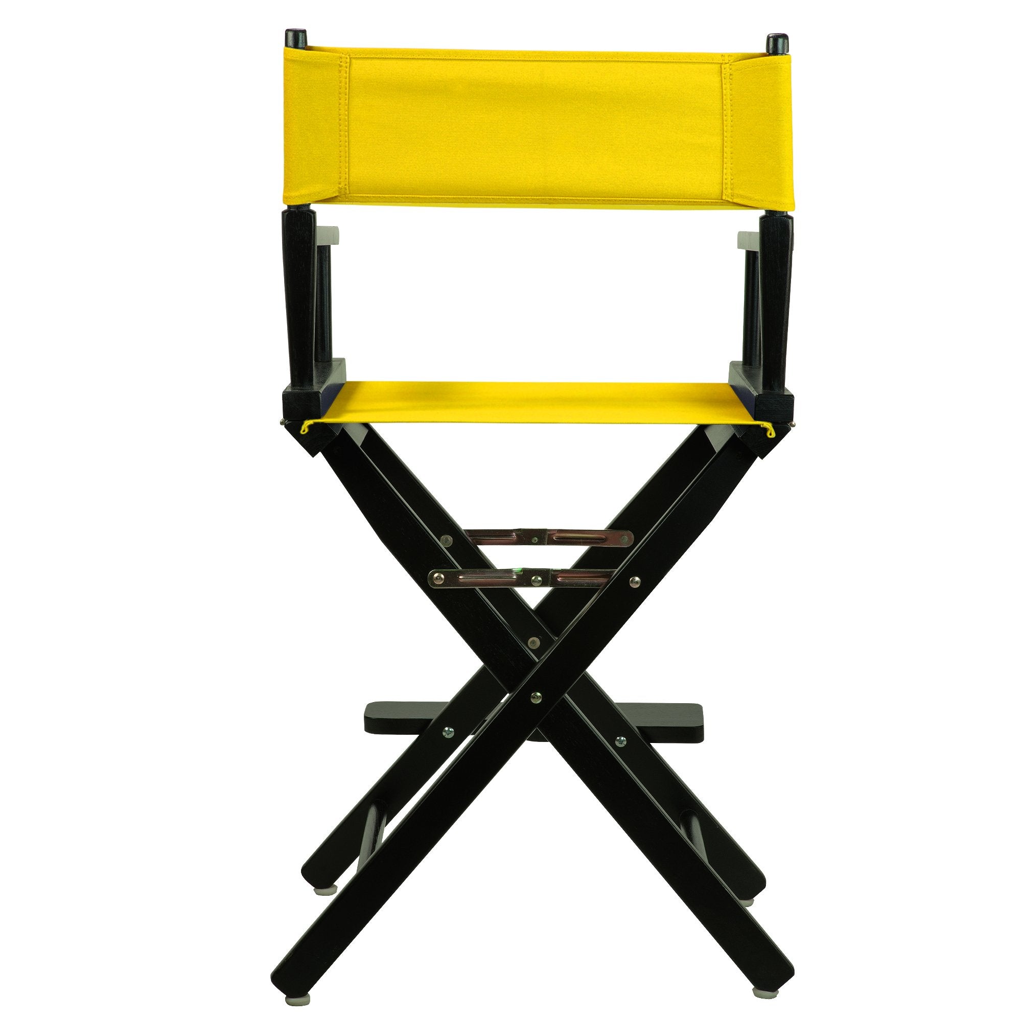Casual Home 220-02/021-34 Director Chair 24" - Counter Height Blackframe/Gold Canvas