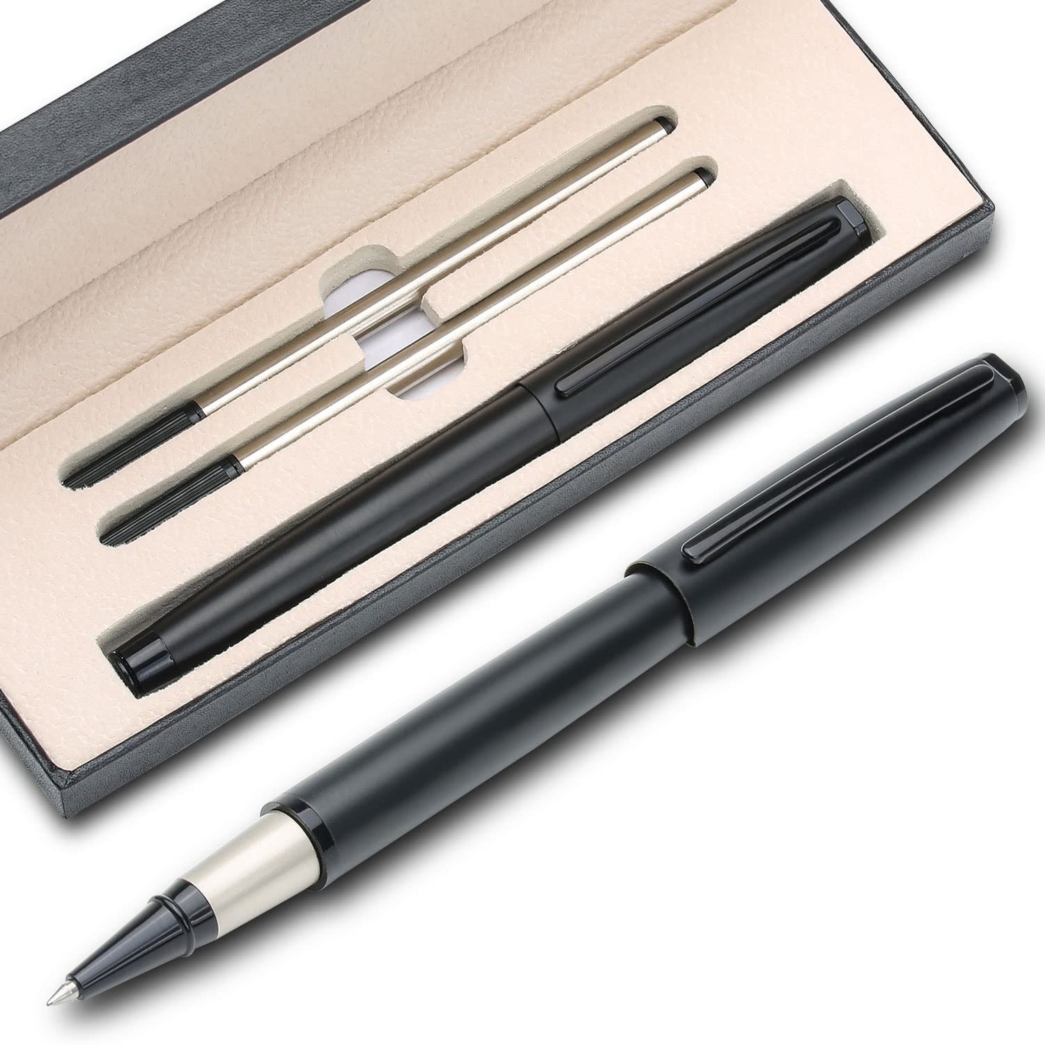 Yivonka Luxury Ballpoint Pen Best Ball Pen Gift Set For Men & Women Professional Executive,Office,Nice Ballpens Classy Gift Box,