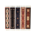 Set Of 5 Rug Bookmarks, Colorful Carpet Book Marks For Reading, Miniature Oriental Style Design, Novelty Office Accessories