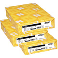 Wausau Exact 110, Index Cardstock, 250 Count, Ivory, 8.5 X 11 Inches (49581), Pack Of 3 Each