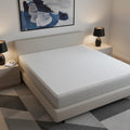 3 White Gel Memory Foam King Mattress Topper