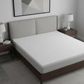 4 White Memory Foam Queen Mattress Topper