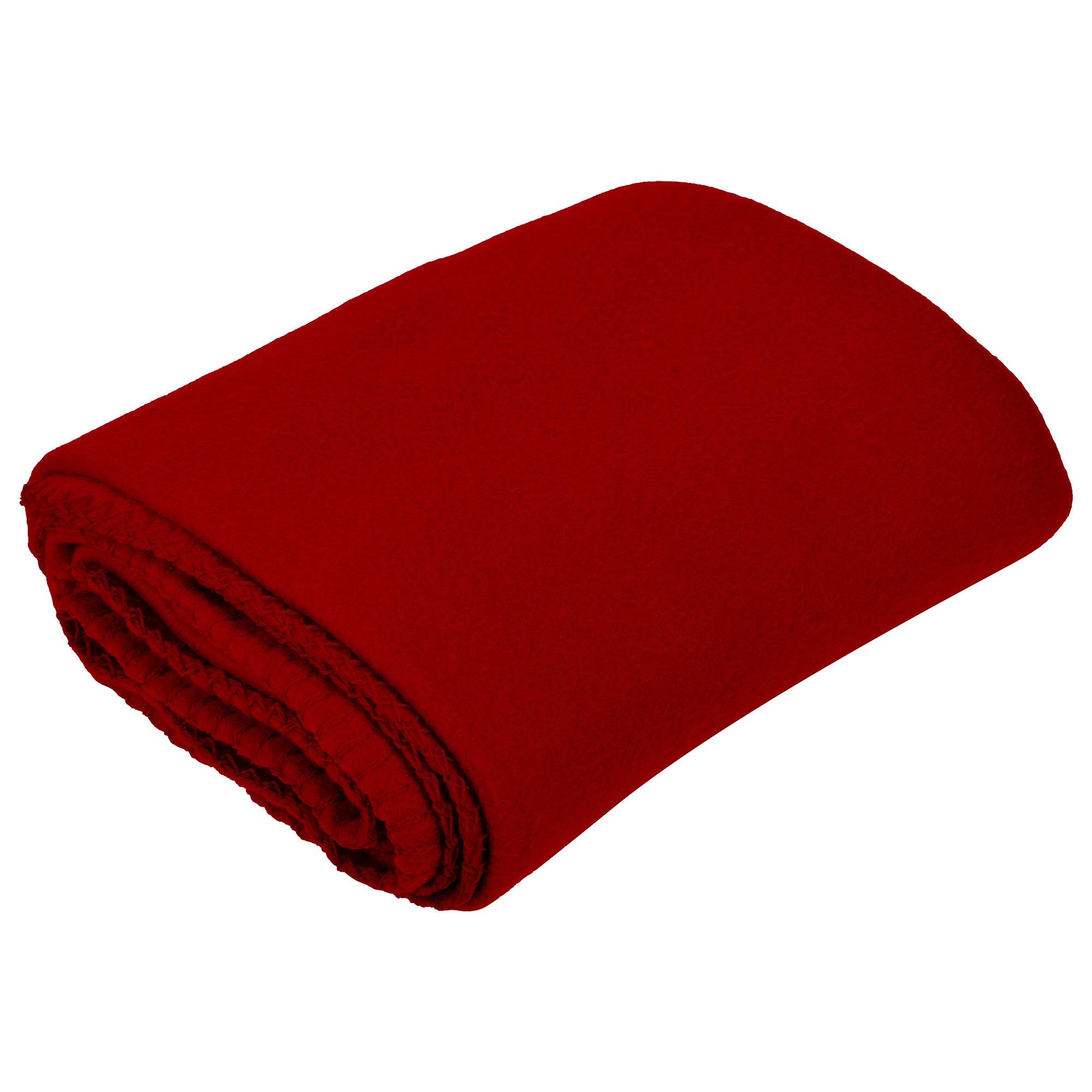 Imperial Home 50X60 Soft Fleece Throw Blanket, Throw Blanket For Couch, Travel, Bed, Any Room, Travel Essentials, Fleece Travel