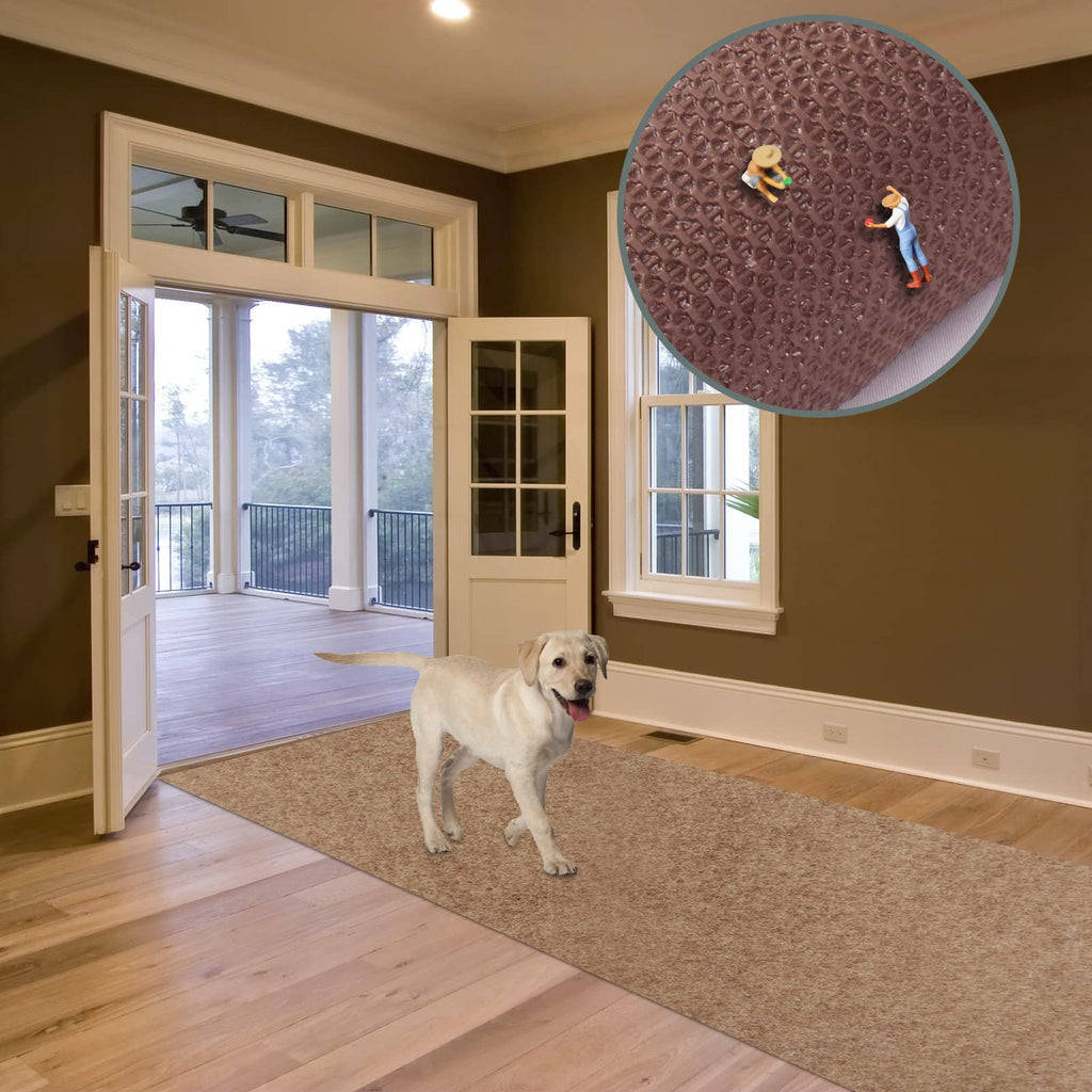 Custom Size Runner Rug 3 Ft X 30 Ft, Zgr 2-82Ft Carpet Runners Hallway Entryway Kitchen Garage Laundry Room Area Rugs With Non-S