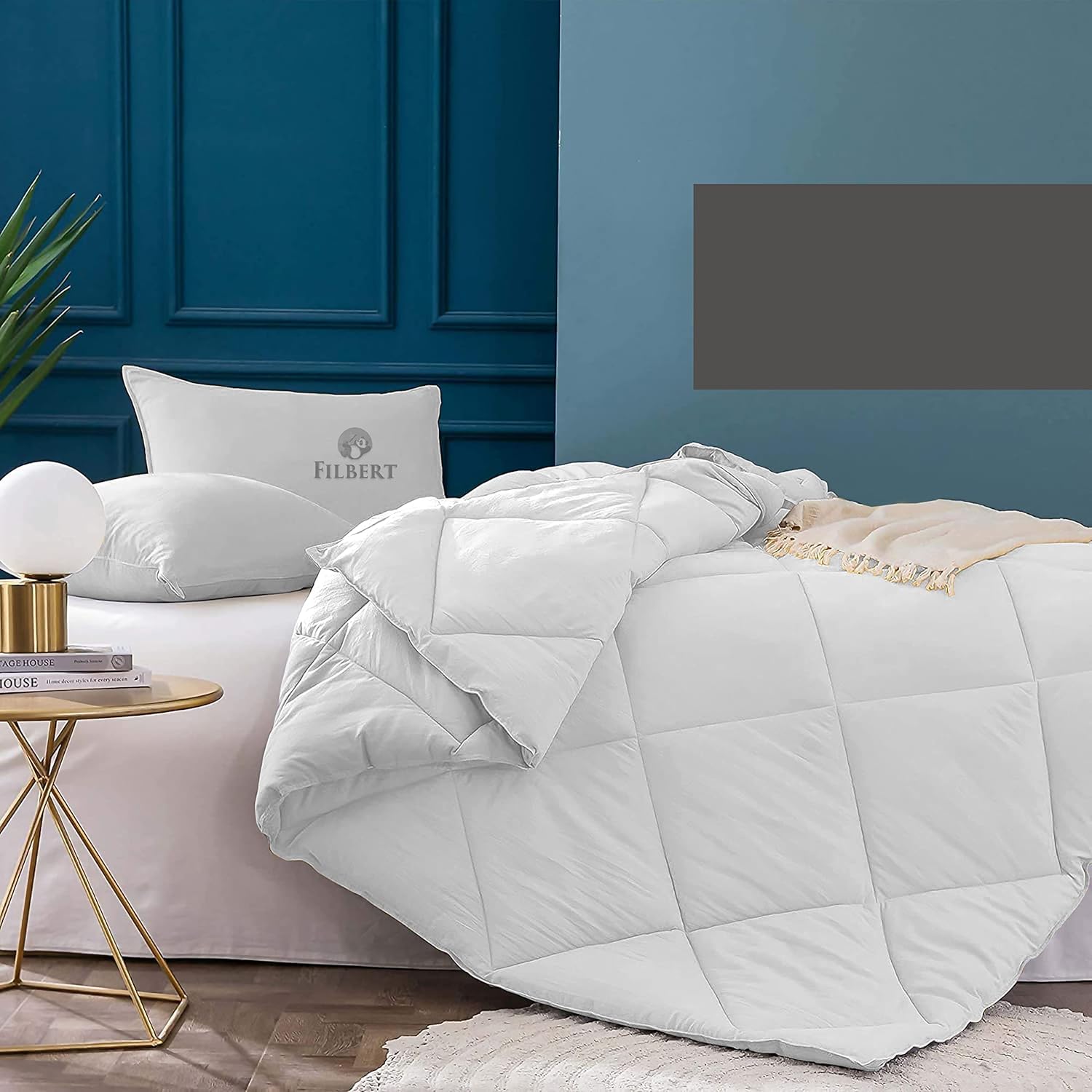 Indian Kingdom 500 Gsm Comforter 90X100 White Parent