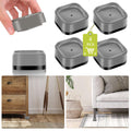 Yookwutar 4 Pack Furniture Risers 1 Inch, Adjustable Bed Risers Heavy Duty For Table Desk Couch Chair Sofa Cabinet Bed Legs Dorm