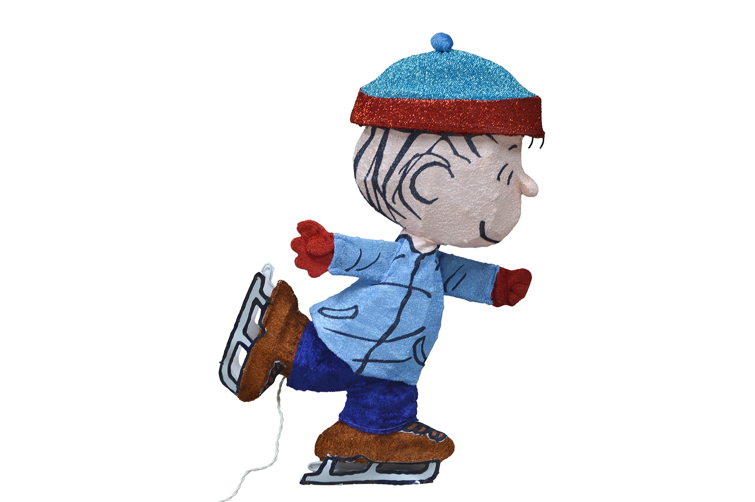 Peanuts Skating Outdoor 3D LED Yard D  COR (Linus)
