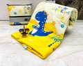 Yetli Glace Cotton Singel Bed Comforter Print And Kids Ac Room/Blanket, Size 60 X 90 Pack Of 1 Pcs, (Vt2039 Yellow Dil