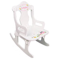My Bambino Personalized Childs Puzzle Rocking Chair (Calico Owl)