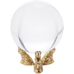 Bard'S Brass Egg Stand/Holder, Rabbits, 2.125'' Diameter