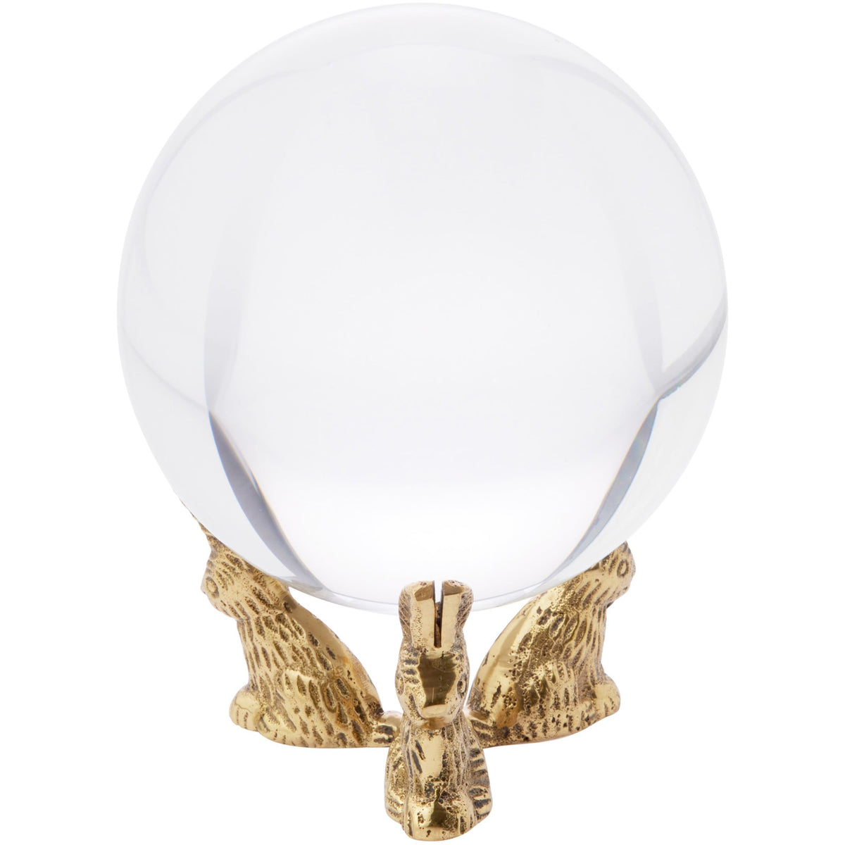 Bard'S Brass Egg Stand/Holder, Rabbits, 2.125'' Diameter