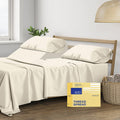 Thread Spread 100% Egyptian Cotton Split King Sheets Sets For Adjustable Bed - 600 Thread Count 5 Pc Top Split King Sheets, 16'