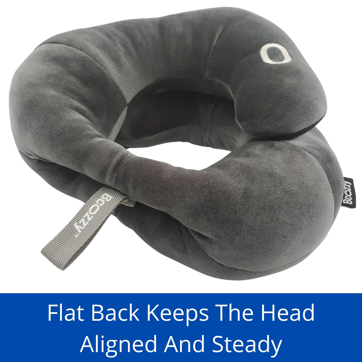 Bcozzy Neck Brace Pillow - Patented Relief For Neck Pain And Supportive Sleep-Soft, Washable, And Adjustable For Comfortable Res