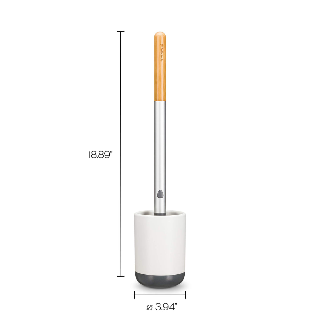 Full Circle Scrub Queen Toilet Brush Refill - Model FC18146RW, Brush Refill Size, Ideal for Bathroom Cleaning