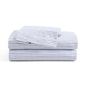 Tommy Hilfiger - Sheet Set, Cotton Percale Bedding with Matching Pillowcases, Crisp & Cool, Premium Quality Home Essentials (Mon