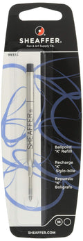 Sheaffer Ballpoint Refill K Style - Black Medium - Blister Card