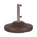 Us Weight Fillable 120Lb Capacity Commercial Free Standing Umbrella Base Heavy Duty, Umbrella Base With Wheels, Fillable Patio U