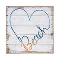 Sincere Surroundings PET13708 Beach - 8 x 8, White