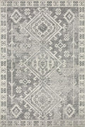 Dalyn Rugs Brisbane Br2 Aztec Medalion Silver 5' X 7'6"