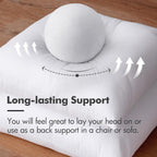 MIULEE Throw Pillow Insert 12x20 Inch Polyester White Decorative Cushion Stuffer for Couch Sofa Bed