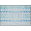Seabreeze Sz16 Blue Coastal Rug Rectangle 8' X 10'