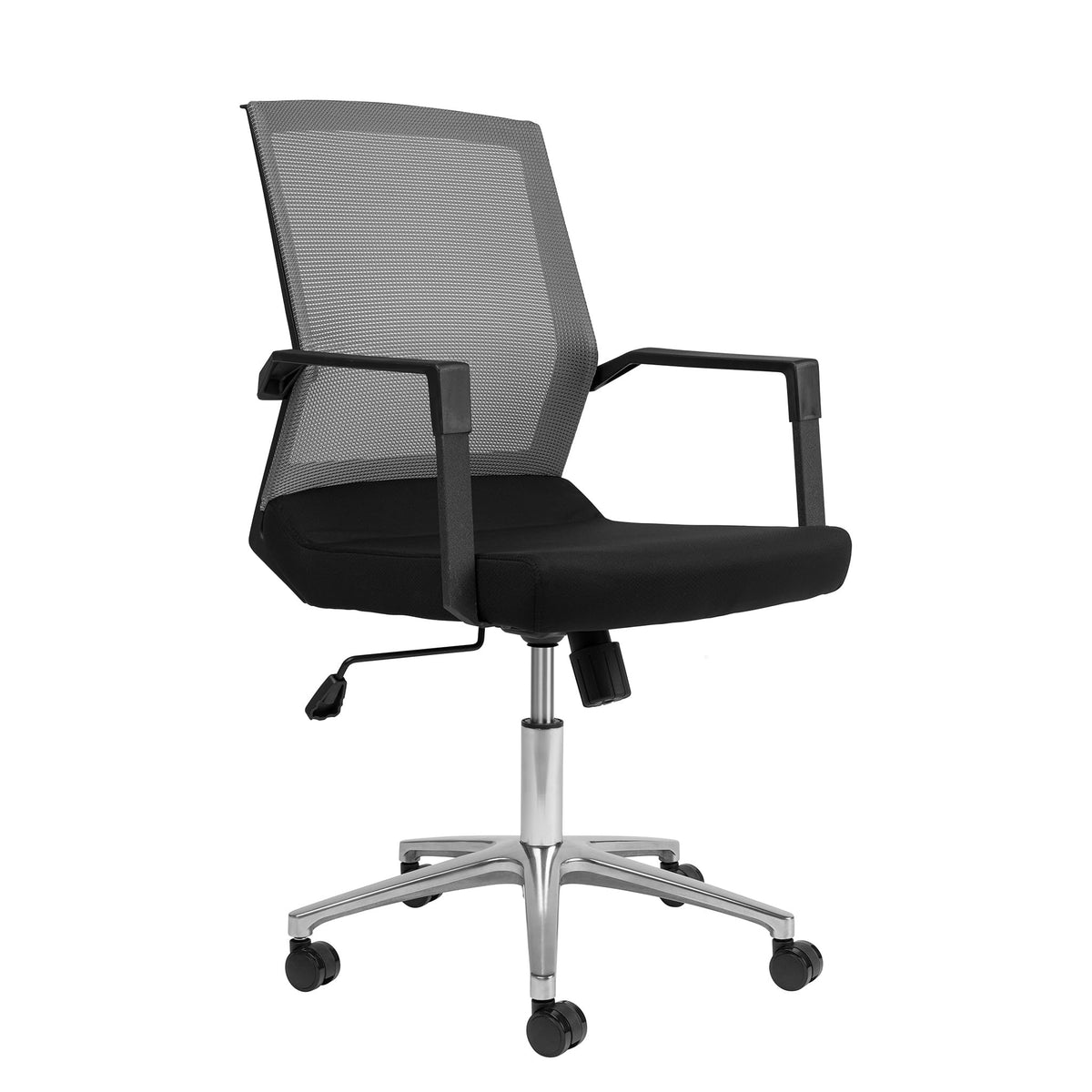 Laura Davidson Furniture Fresh Management Office Chair  Mid Back, Mesh Padded Desk Chair, Gaming Chair, Computer Chair, (Dark G