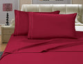 Elegance Linen Wrinkle Resistant - 1200 Thread Count Luxurious Silky Soft 4 Pc Sheet Set, Deep Pocket Up To 16' - All Size And
