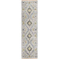 Marbella Mb1 Grey Traditional Rug Runner 2' 3" X 10'