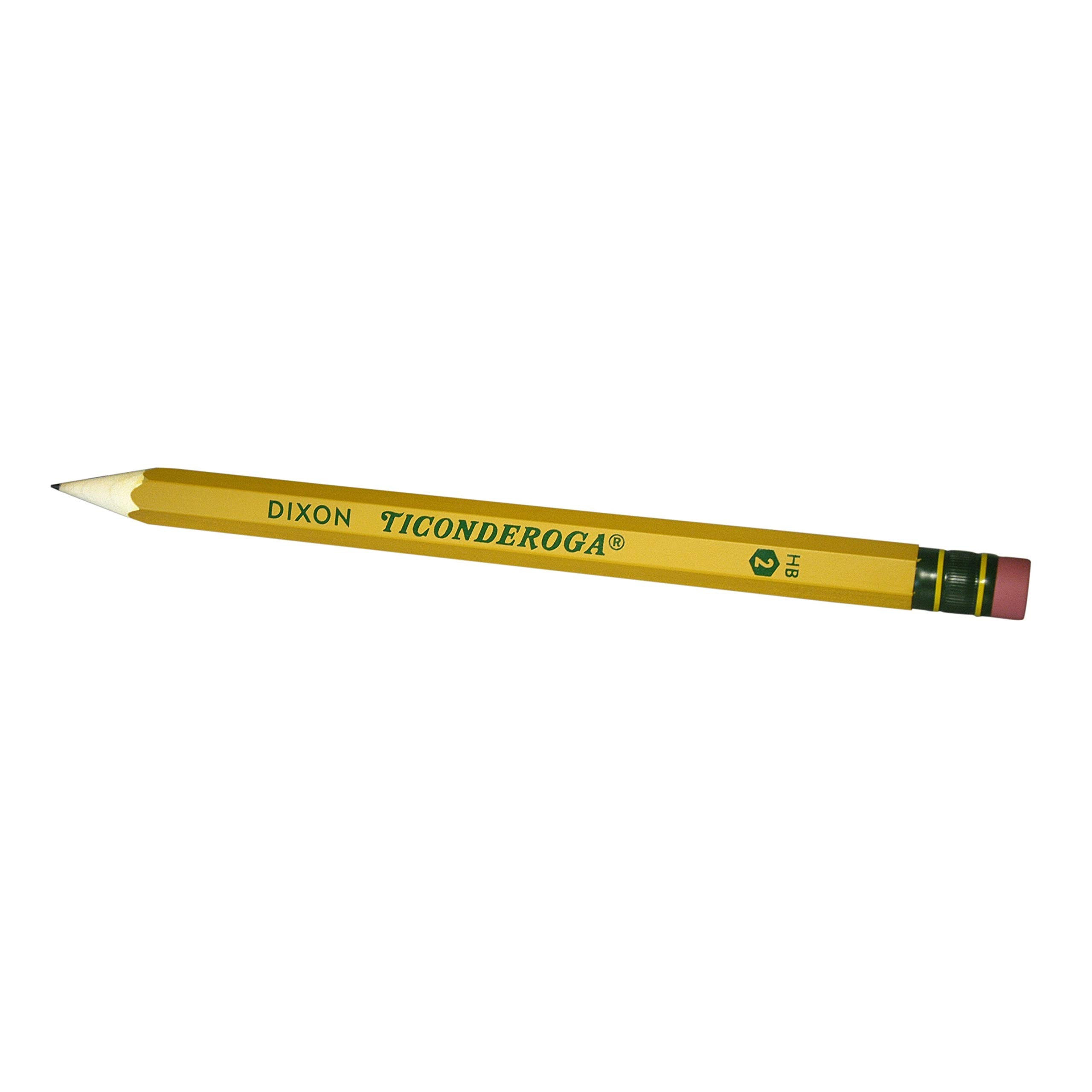 Ticonderoga Oversized Display Pencil, 25" Yellow, Resin, Model 00015, 1 Count