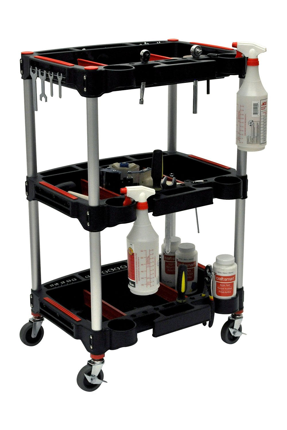 Luxor - Mechanic's Three-Shelf Cart (MC-3)