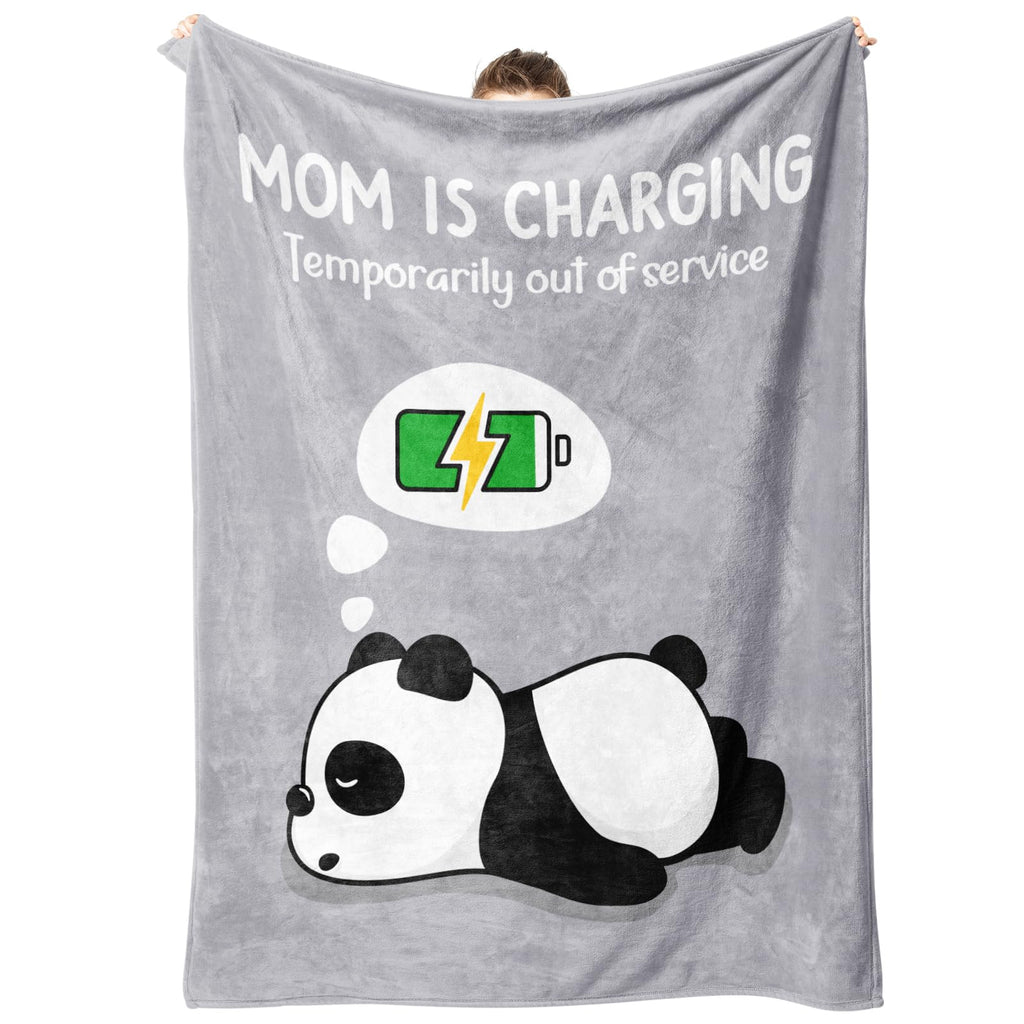 Craftique Gifts For Mom, Mom Birthday Gifts- Funny Soft Blanket For Mom- New Mom Gifts For Women, Birthday Gifts For Mom, Heartw