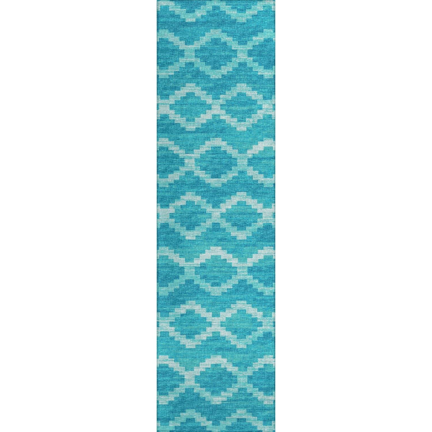 Sedona Sn9 Blue Bohemian Rug Runner 2' 3" X 7 ' 6"