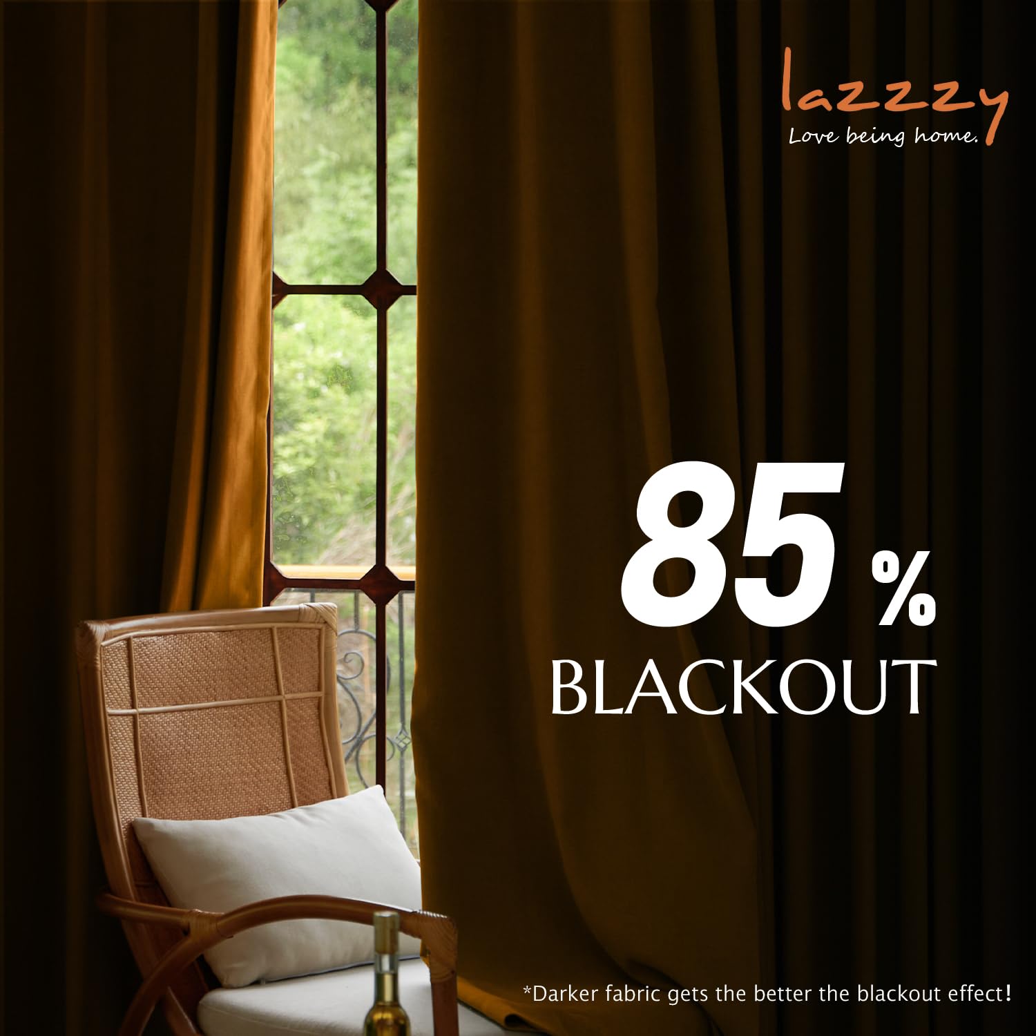 Lazzzy Blackout Velvet Curtains Gold Thermal Insulated Curtains 90 Inch Long Drapes For Bedroom Living Room Darkening Window Treatments Grommet Living Room Curtains Set Of 2 Panels Gold Brown