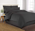Pure Bamboo - King Duvet Cover Set, 100% Organic Bamboo Viscose, Luxuriously Soft & Cooling, 3 Piece Set - 1 King Button Closure