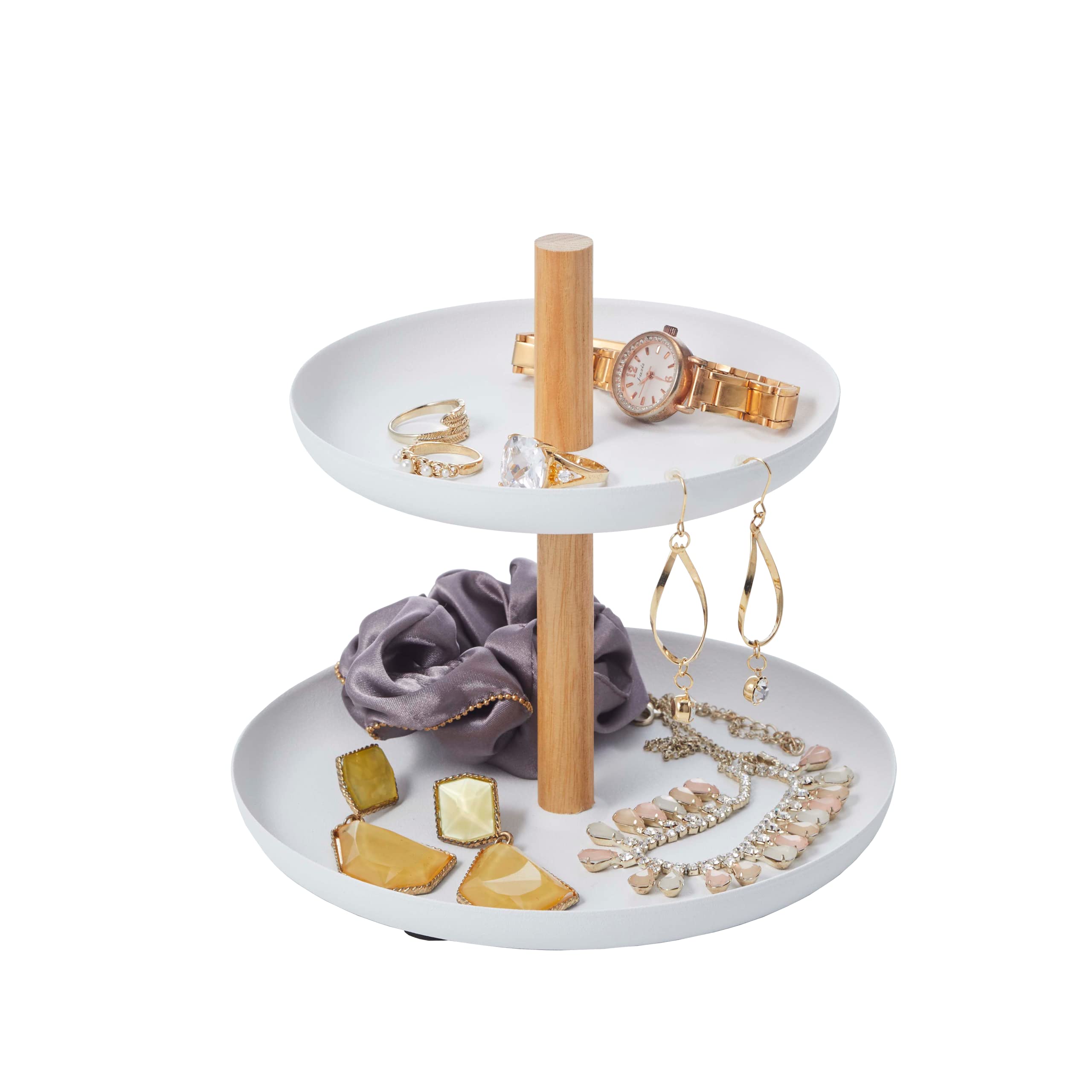 YAMAZAKI home Tosca Tiered Accessory Trays