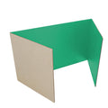 18 X 48 Study Carrel Green Corrugated Pack Of 12