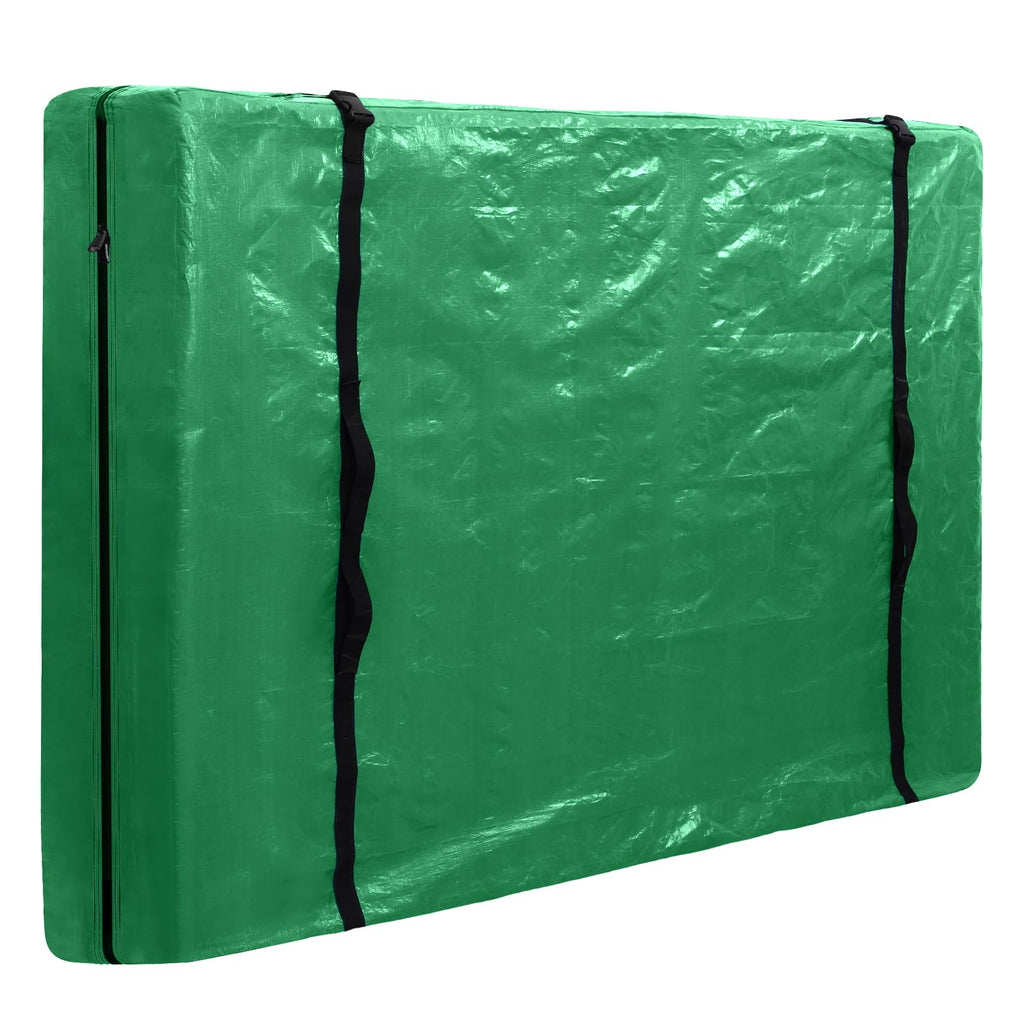 TICONN Heavy Duty Mattress Bag for Moving, California King, Green, with Adjustable Buckles and Full-Around Handle