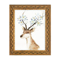 Golden State Art, 8X10 Ornate Finish Photo Frame, Bronze Color, Real Glass