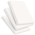 Rettacy Bullet Dotted Journal, 3-Pack, A5 Spiral Dotted Notebook With 160 Pages Per Pack, 5.7'    8.3', Medium Size, 100 Gsm T