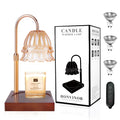 Honvinor Candle Warmer Lamp, Candle Warmer Lamp Adjustable Height, Candle Warmer Light with Timer & Dimmer, Compatible with Jar 
