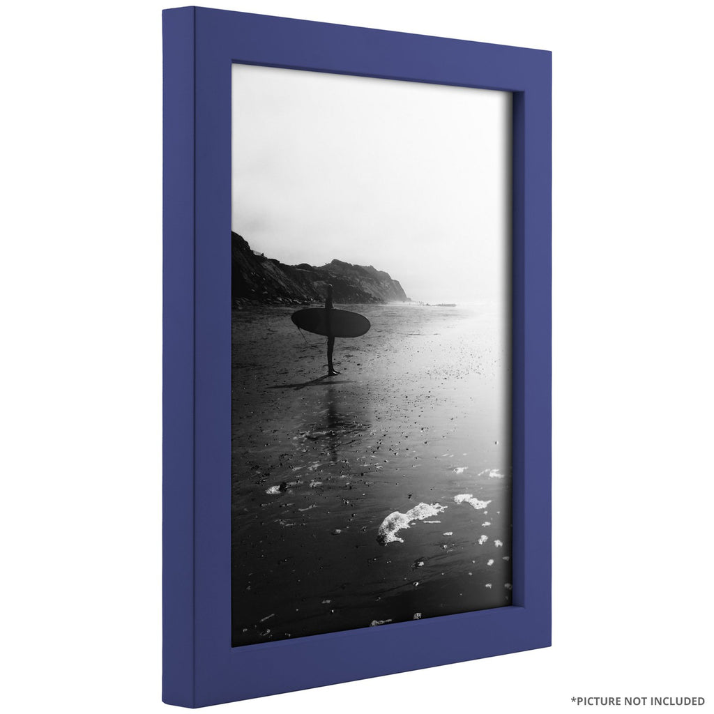 Craig Frames Confetti, Modern Blue Picture Frame, 10 X 12 Inch