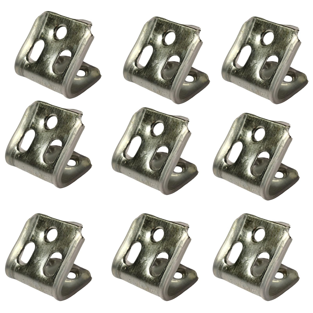 MEICOCO Upholstery Furniture Spring Clips, Sofa Spring Repair kit for Couch, Chair, Sofa Spring Clips Repair Parts 100pk (100)