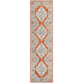 Marbella Mb1 Orange Traditional Rug Runner 2' 3" X 12'