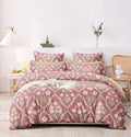 Laying Style1 Reversible Comforter Super King Size108 X 108 Both Side Same Print 1 Bedsheet King Size 108 * 108 Inches With 2 Pi