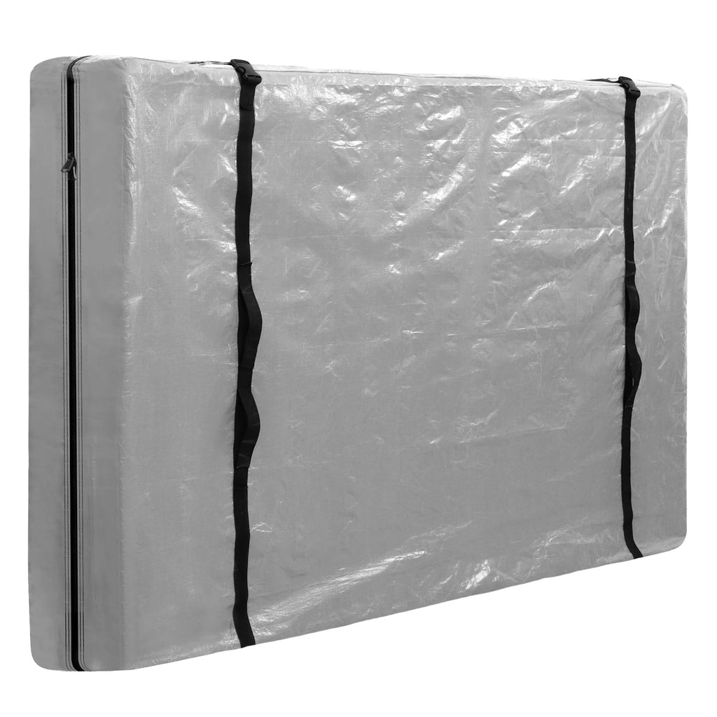 Ticonn Mattress Bags For Moving, Twin Xl Mattress Cover For Moving, Heavy Duty, Full-Around Handle With Adjustable Buckles, Mattress Storage Bag & Moving Supplies (Gray, Twin Xl)