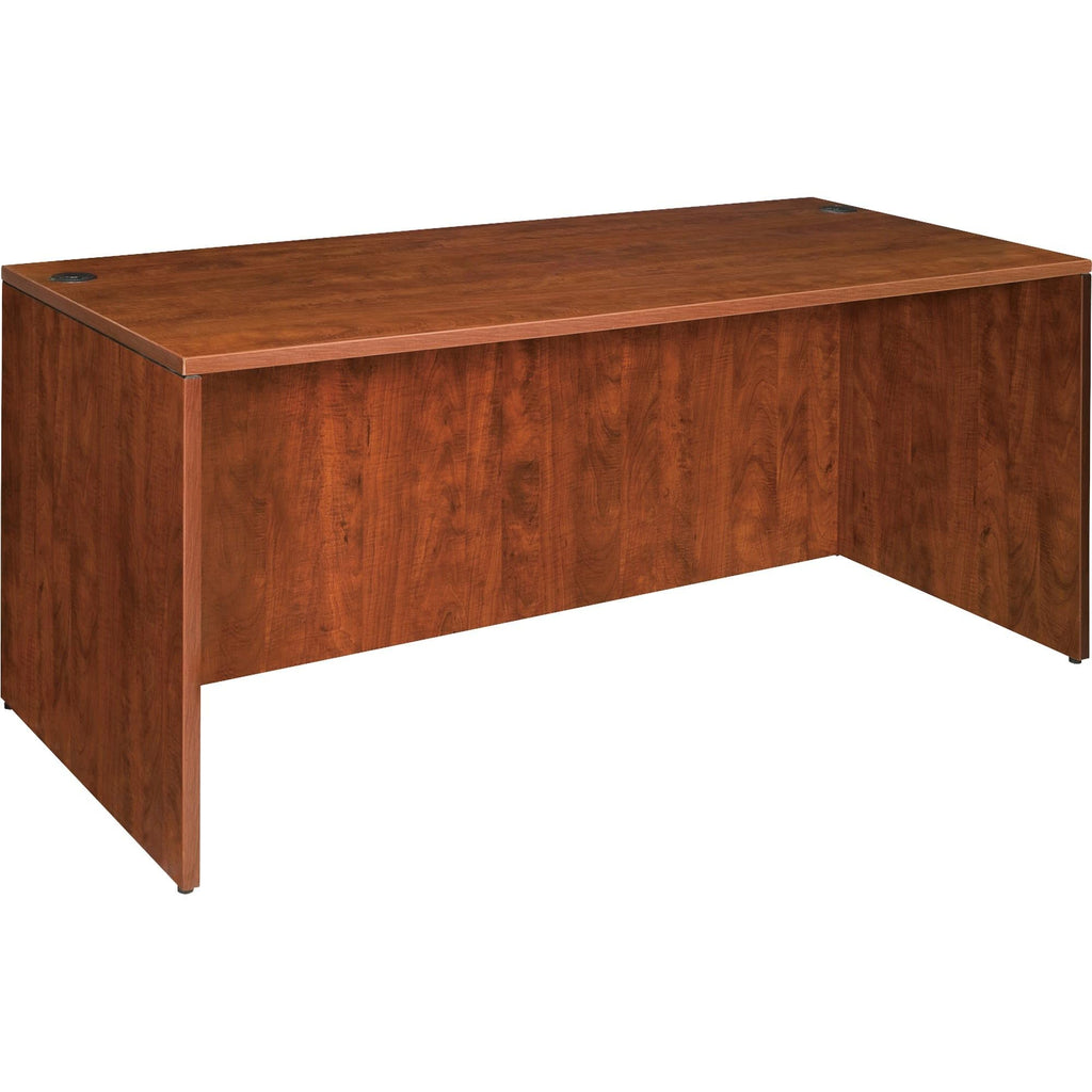 Lorell LLR69411 69000 Series Desk, Cherry