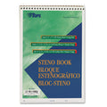 Tops 8021 Steno Book, Gregg Rule, 80 Sheets/Pd, 6-Inch X9-Inch , 1-Pad, Green Tint